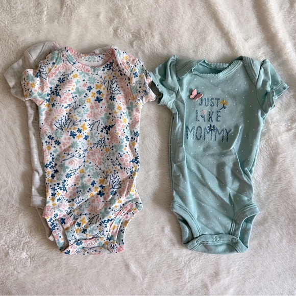 Carter's Other - Baby Girl Onesie Trio NWOT